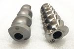 Anti Corrosion Double Screw Plastic Extruders Machine Components For Puffed Food