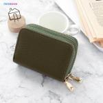 Customized Logo Mini RFID Blocking Zipper Coin Pocket Purse for Girls