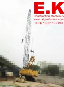 China Japanese Used Hitachi 150ton crawler crane (KH700-I) factory