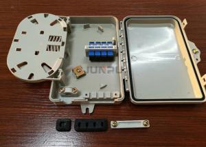 China 4 Core Optical Fiber Distribution Box ABS Material factory