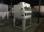Mixed Water Wet Abrasive Blasting Cabinet , Recycle Common Sandblast Cabinet