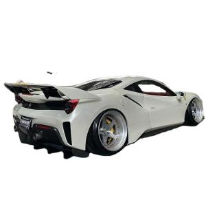 China Carbon Fiber Widebody Ferrari 488pista Spoiler Carbon Fiber Spoiler Wing factory