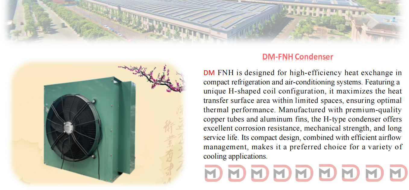 2 Coil Rows Freezer Room Condensing Unit Optimal Cooling Performance with and Bracket Included