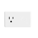 Alexa Enabled 10A Wifi Smart Plug With Dual 2.1A USB Ports 95*57*30mm