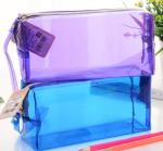 Transparent EVA / PVC Stationery Pencil Case , Travelling Clear Plastic Pencil