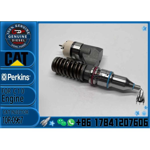Common Rail Fuel Injector 10R-0967 229-5918 212-3464 10R-0725 874-822 For Caterpillar C10 Excavator