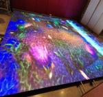 Concert Light Up Led Dance Floors Panels Novastar 14bits 264V