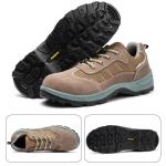 Microfiber Pu Injection Kevlar Industrial Safety Shoes Steel Toe Anti Smashing