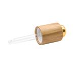 13 415 Natural Bamboo Wood Pressing Glass Dropper Oil Bottle Lid