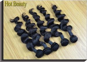 China Unprocessed 5A Virgin Malaysian Hair Natural Wave With Natural Color factory