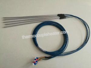 China Mineral Insulated Thermocouple RTD PT100 Temperature Sensor High Mechanical Strength on sale