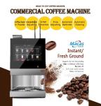 MDB Protocol Commercial Bean To Cup Coffee Vending Machine 2000W