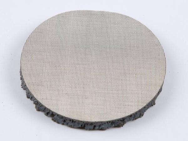 304 Sintered Stainless Steel Filter Disc Round Corrosion Resistance Liquid