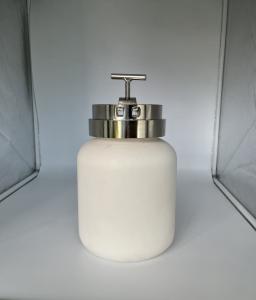 China 50ml to 15L Horizontal Alumina Ceramic Jar for Rolling Jar Mill factory