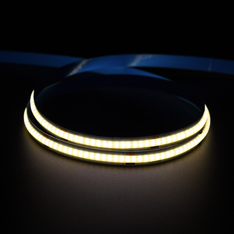COB LED Strip Light Dimmable Linear DC 12V 24V 16.4ft/5M 320leds/M CRI90 Lighting