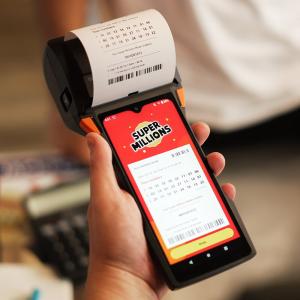 China Sunmi V2S Plus 80mm Printer Smart Mobile Payment Terminal Nfc With Multi Touch Screen factory