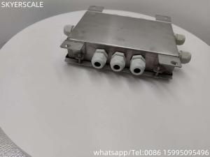 China Weighbridge 8 Wire Stainless Standard Industrial Analog Adjust Signal Junction Box For Truck Scales 3x18m factory