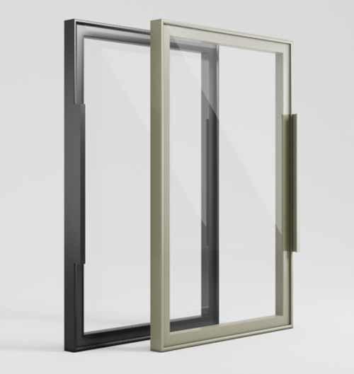 Facades Thermal Break Aluminum Windows Floor To Ceiling Windows Bay Casement