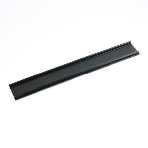 China Customized Size PVC Decorative Profile Black factory