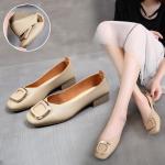 BS108 Beef Tendon Soft Bottom Soft Surface Single Shoes Women 2021 Spring New