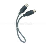 High Quality Shield Male to Male 6 Pin Din MIDI Extension Cable for Keyboard