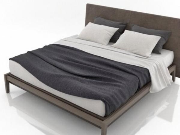 China Solid Wood Custom Made Furniture Bed With Natural Latex Pocket Spring Mattress factory