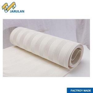 Food Grade Fishbone Pattern Pvc Conveyor Belt 5mm For Food Industry