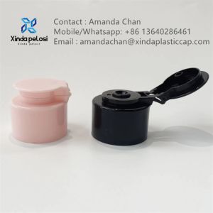 China Professional Manufacturer PP Pump Custom Black Pink Flip Top Cap For Bottles on sale