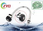 46CM Deck Mount Double Hole Universal Flexible Kitchen Sink Faucet Mixer Spout