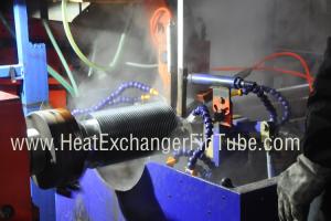 China SA213-TP304H NPS 2'' X SCH80S helical Welded Fin Tubes for boiler / cooler factory