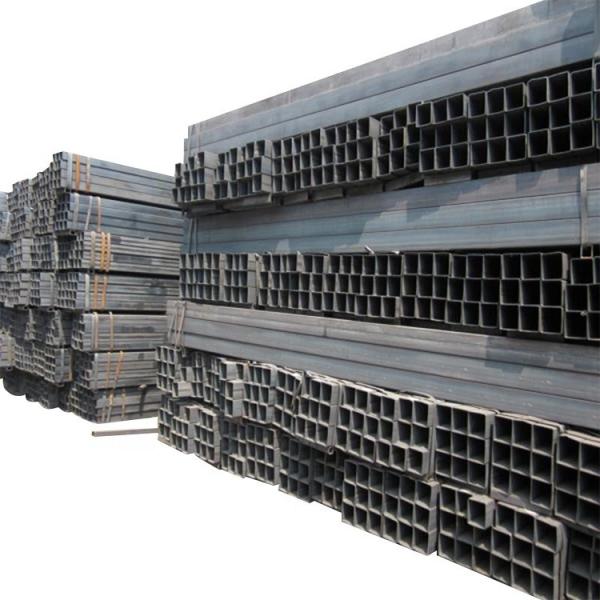 Square 40mm Q195 Galvanized Mild Steel Pipe Rectangular Steel Tube For Building