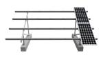 Durable Solar Panel Flat Roof Mounting Kits , Rapid Installation Photovoltaic
