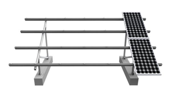 Durable Solar Panel Flat Roof Mounting Kits , Rapid Installation Photovoltaic