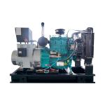 Portable 30kw Diesel Electric Generator , Open Type Compact Diesel Generator