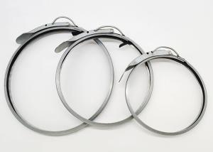 China Ductwork Oem Galvanized Pipe Clamp Airtight 10 Inch factory