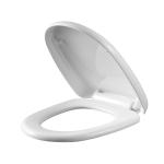 Toilet Seat Cover Solid Color Soft Closing PP Plastic Different Hinge Available