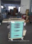 CE ISO Certified Medical Crash Cart Hospital Resuscitation Trolley With Five