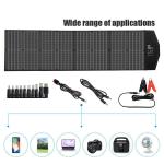 156.75mmx156.75mm Cell 18V 100w Portable Solar Panel Kit For On The Go Charging