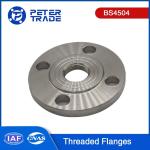BS4504 Carbon Steel Threaded Flanges Raised Face ASTM A105 2 Inch Threaded Pipe