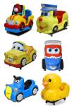 Glass Fiber Kiddie Coin Operated Airplane Ride With MP4 Display