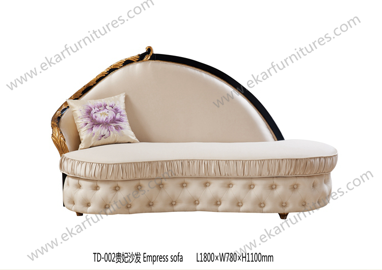 2 Seater leisure chair antique wooden leisure chair TI-008