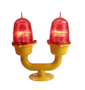 China 32.5cd / 10cd FAA L-810 Double Aircraft Warning Lighting For Towers factory