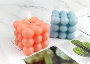 China Round Magic Bubble Scented Soy Wax Candle For Bedroom on sale