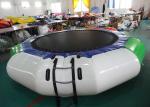 Hoe Sale Jump Water Trampoline , Inflatable Water Games For Water Park