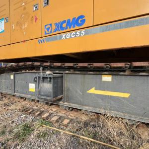 China 55T Used Crawler Crane 13.5m - 58m Boom Length factory