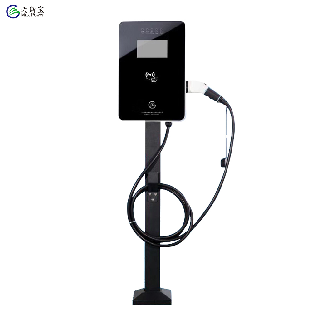Wall Hanging / Upright Mounting Fast Charging Station Single Gun AC Charging Pile