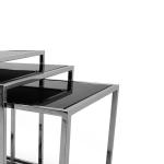 Modern Style Removable 8.5kgs Living Room Glass Side Tables