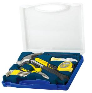 China 12 pcs household tool set ,with long nose pliers/hammer factory