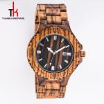 Hot Selling Fashion Leisure Men'S Women Watch Box Wood Custom Logo Quartz Luxury