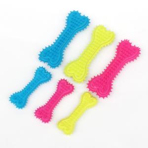 China Dogs Pet Toys for Bone Toy Juguetes Para Mascotas Teeth Cleaning Rubber Toothbrush Stick factory